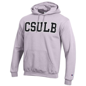 CSULB Wool Black/White Hood - Lilac, Champion