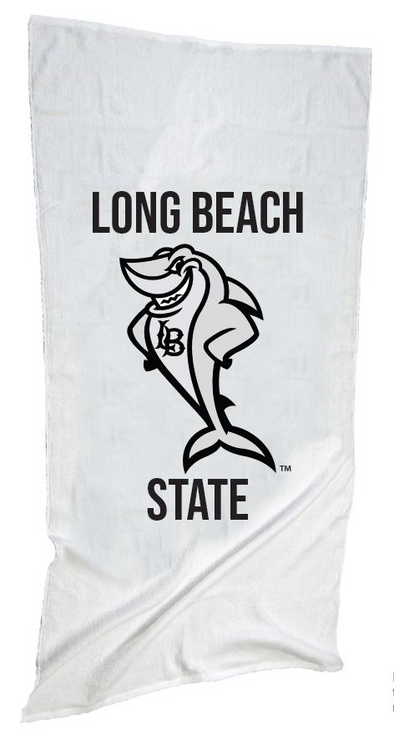 Elbee Shark Beach Towel - White, Storm Duds