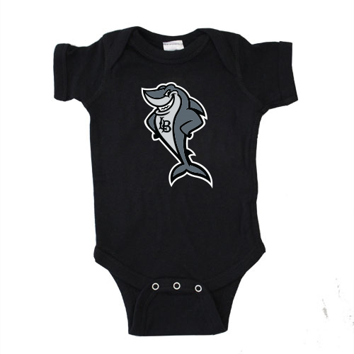 Infant Elbee Shark Onesie - Black, TLC – Long Beach State Official Store