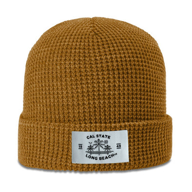 CSULB Label Beanie - Camel, Uscape