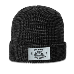 CSULB Label Beanie - Black, Uscape