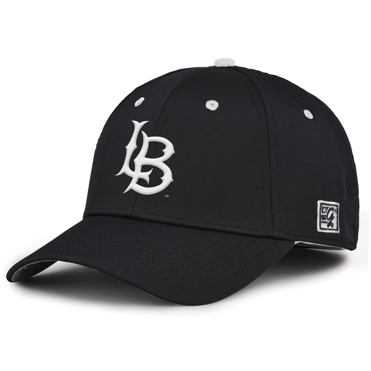 LB Beach Caret Pro Cap - Black/ White, The Game – Long Beach State