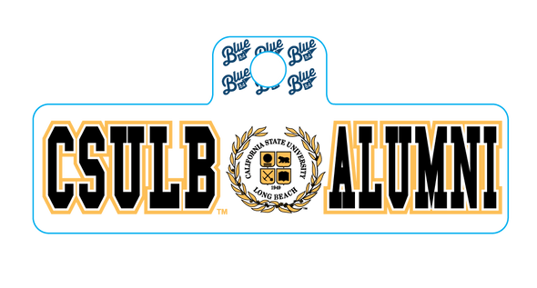 Alumni CSULB Seal Sticker - Blue 84