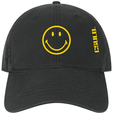 CSULB Smiley Twill Cap - Black, Legacy