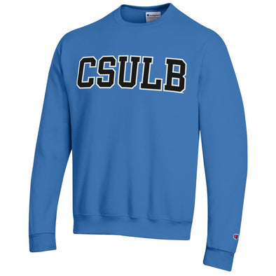 CSULB Black/White Wool Crew Blue