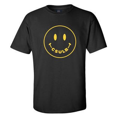 T-Shirt Of The Month Smiley Face T-Shirt - Black, MV Sport