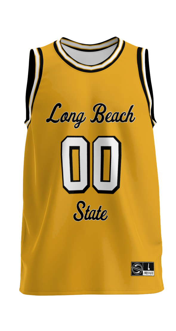 LB State Basketball Jersey - Gold, Prosphere