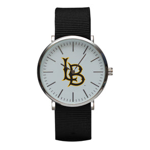 *SALE* LB Interlock Strap Watch - Black/Gold, Jardine