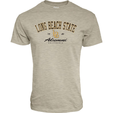 Alumni LB State T-Shirt - Oatmeal, Blue 84