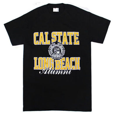 CSULB Alumni Seal Ringer T-Shirt