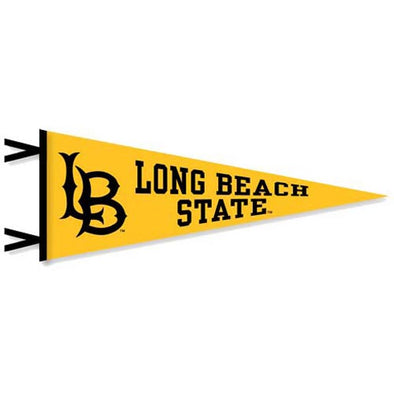 Long Beach State LB Interlock Pennant