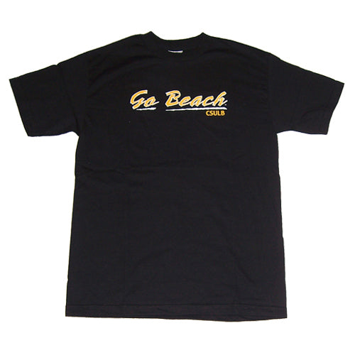 Long Beach State Go Beach Script T-Shirt