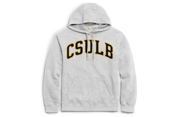 CSULB Black/Gold Hood - Oxford, League